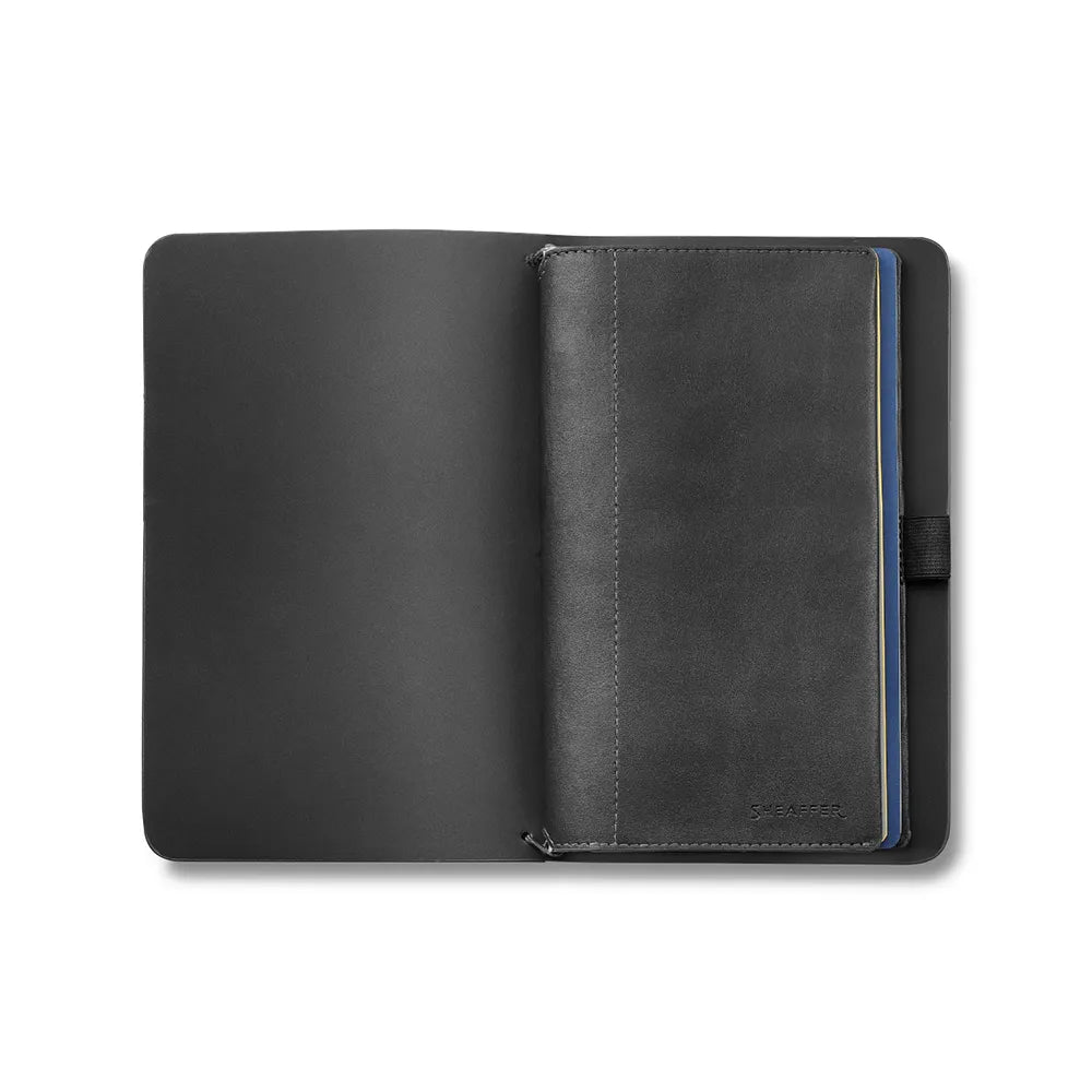Sheaffer Quikrite Leather Journal - Black