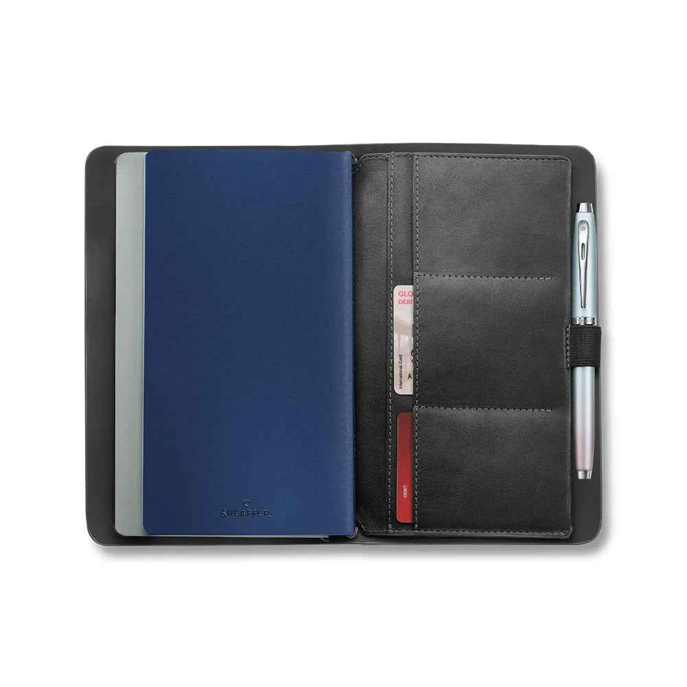 Sheaffer Quikrite Leather Journal - Black