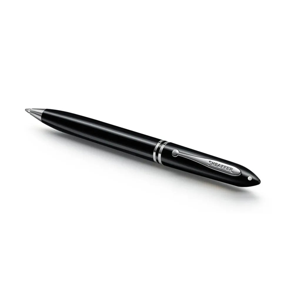 Sheaffer Balance III E892 Glossy Black Resin with Chrome Trim Ballpoint Pen