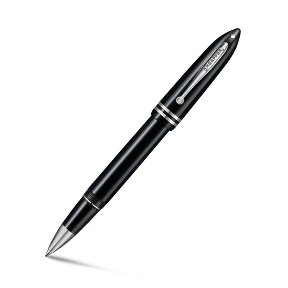 Sheaffer Balance III E892 Glossy Black Resin with Chrome Trim Rollerball Pen