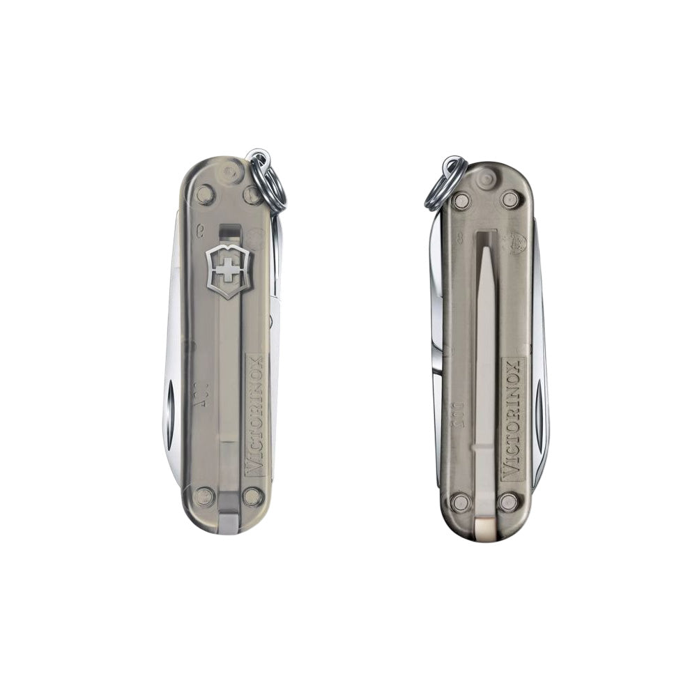 Victorinox Classic SD Transparent 58mm 7 Functions - Mystical Morning (Grey)