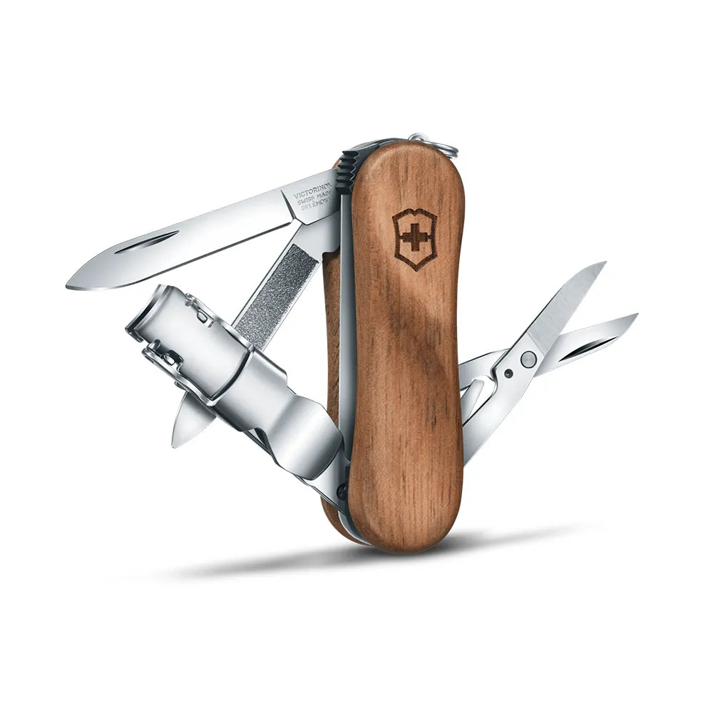 Victorinox Nail Clip 580 Wood 65mm - Brown
