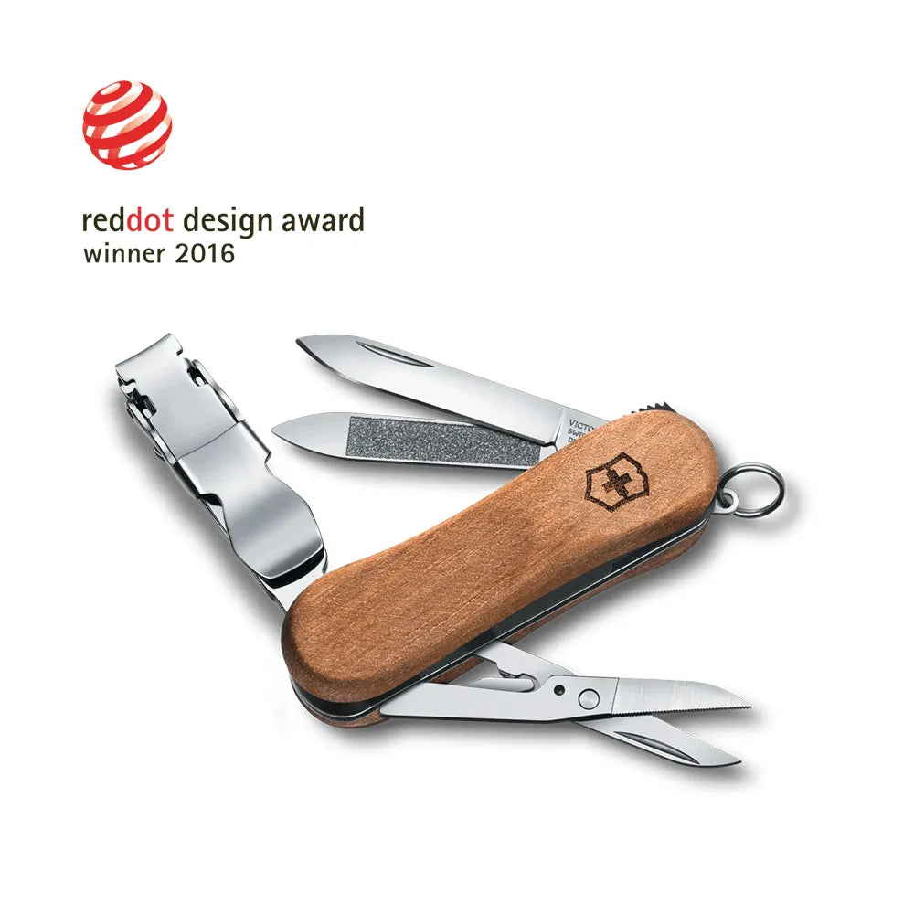 Victorinox Nail Clip 580 Wood 65mm - Brown