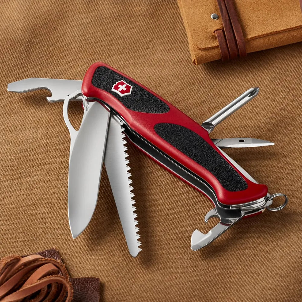 Victorinox Swiss Army Knife Ranger Grip 178 130mm - Red