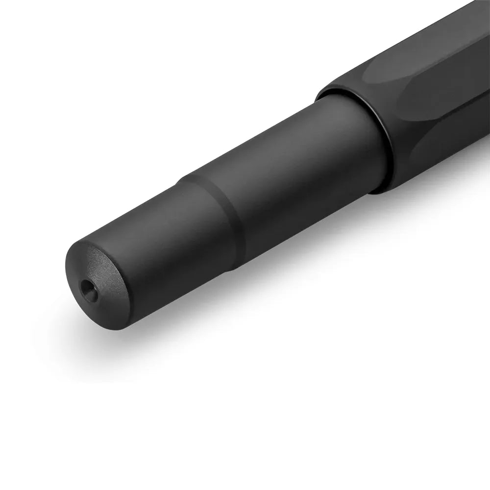 Kaweco AL Sport Black Aluminium Finish Fountain Pen - Medium Nib