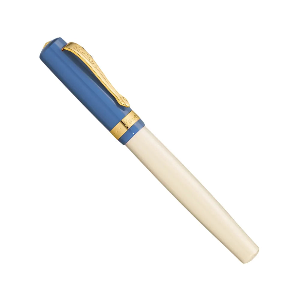 Kaweco Student 50's Rock Blue & Cream Acrylic GT Fountain Pen