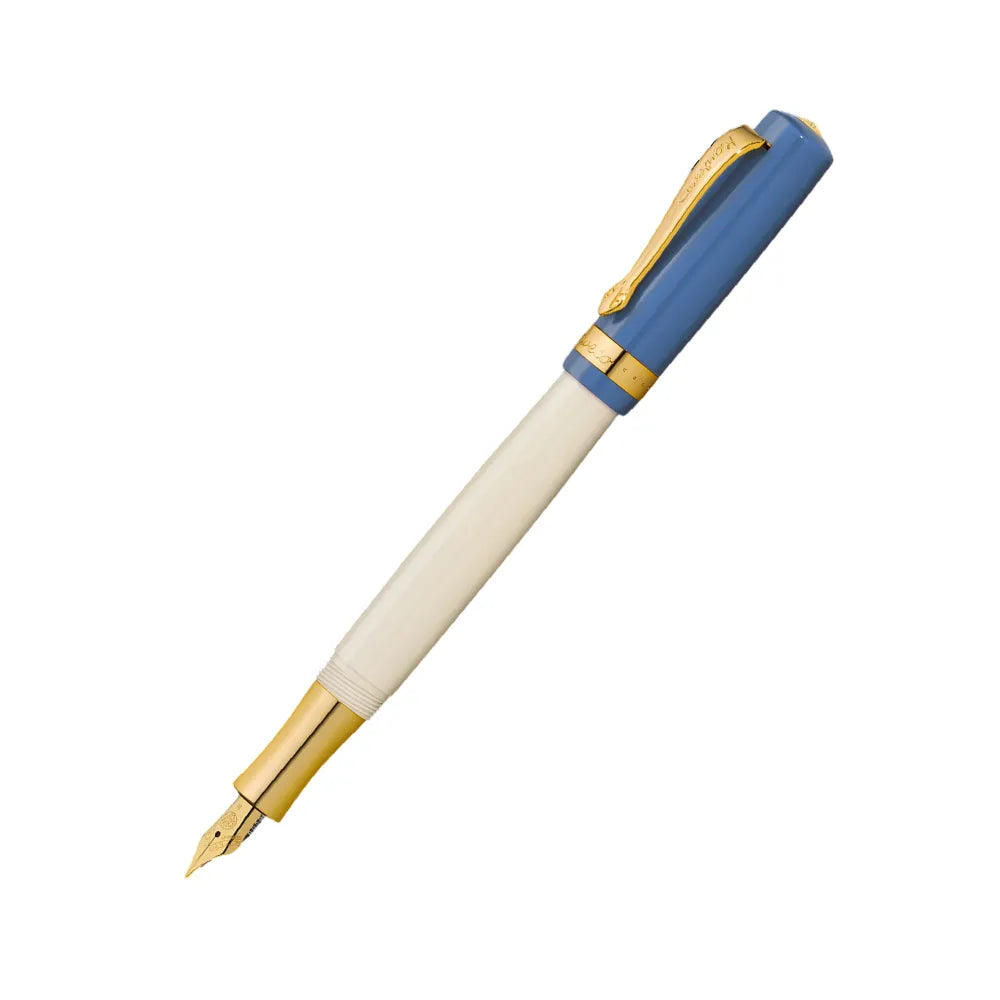 Kaweco Student 50's Rock Blue & Cream Acrylic GT Fountain Pen