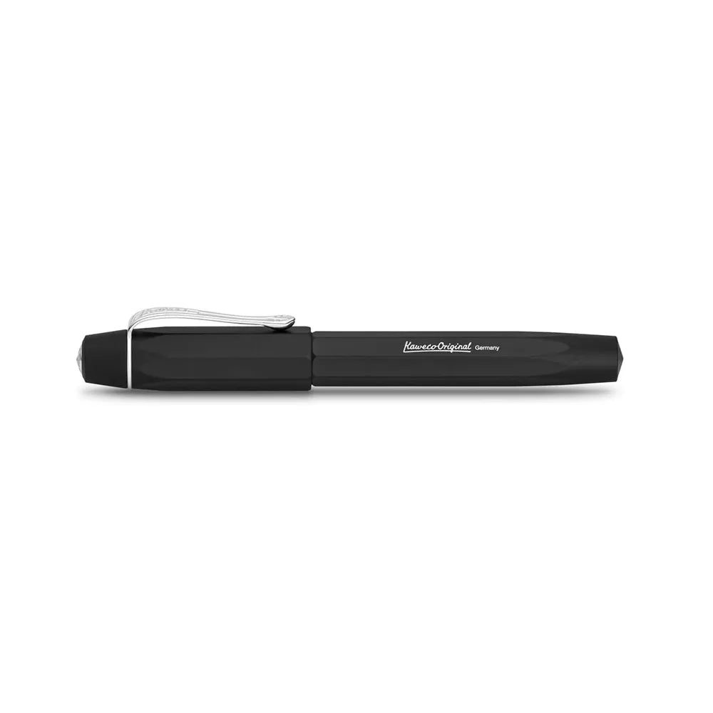 Kaweco Original 250 Black Aluminium Barrel with Chrome Clip Fountain Pen