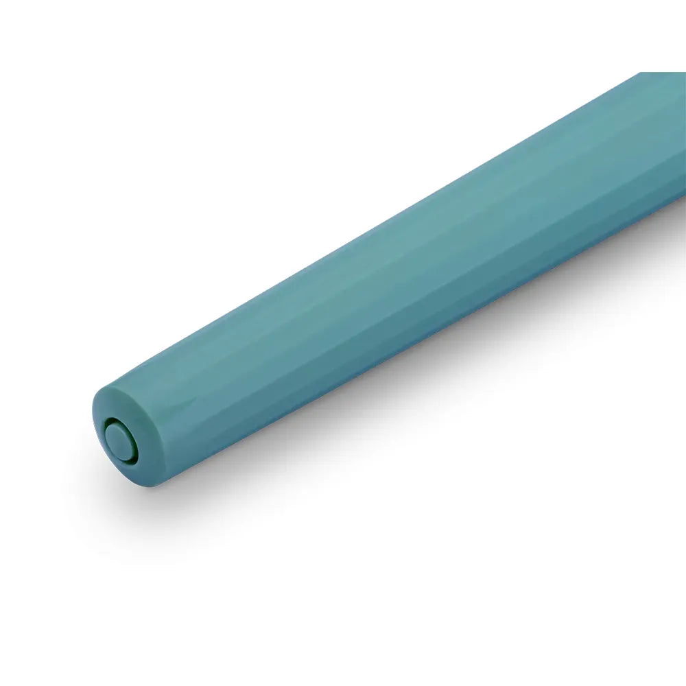 Kaweco Perkeo Breezy Teal Resin Fountain Pen - Stainless Steel Nib