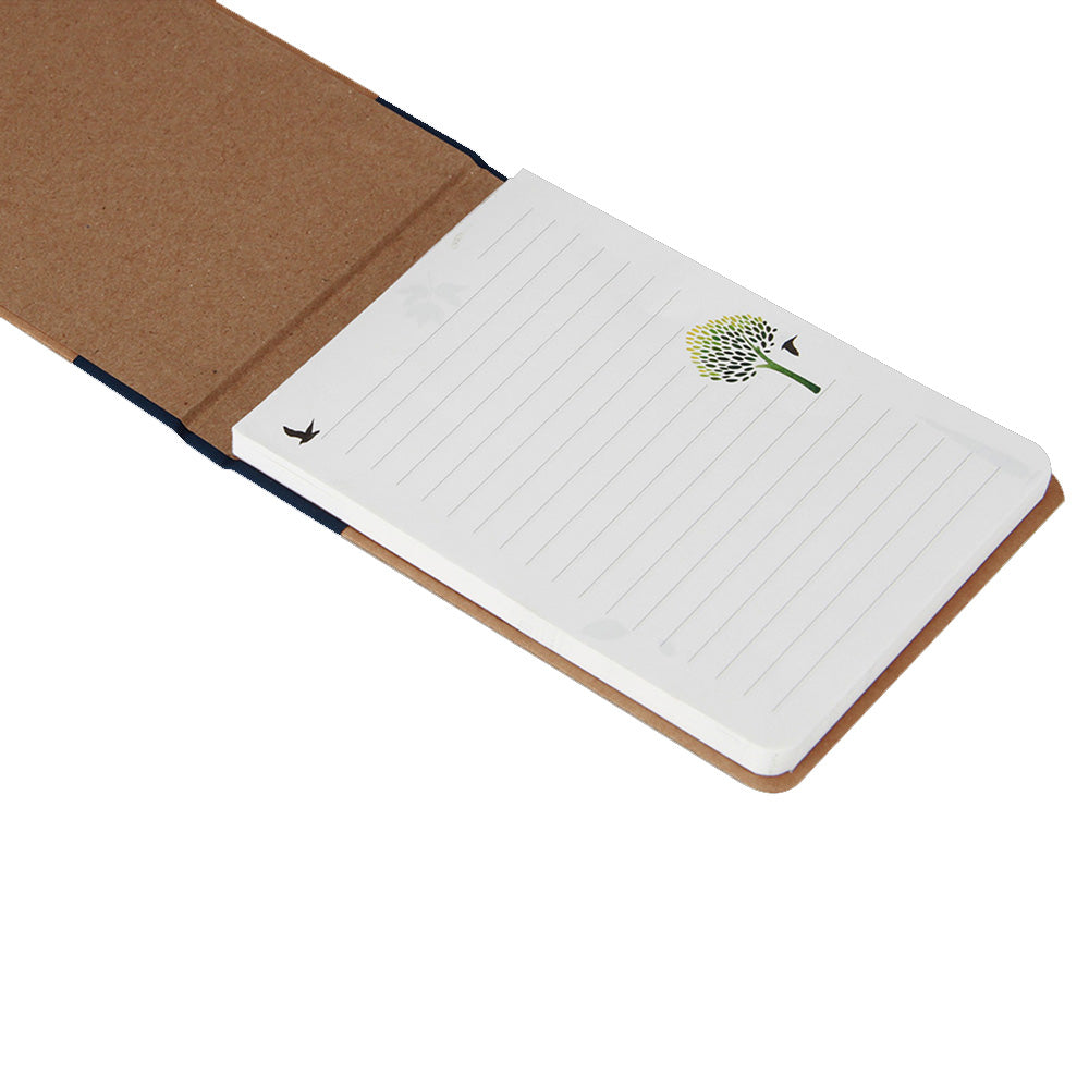 Look and feel the beauty and true allure of minimalism in the creative, Q-bound, A6-sized, Red Rustic Kraft Top Open Pad – A with an elastic band closure and four-colour inner. Difficult to resist, indeed! Foil Stamped Kraft Cover Creative Four Colour Inner Round Corner Elastic Band Closure Q Bound Top Open Pad No. of pages 160 Size Dimension A6 (103x147mm)