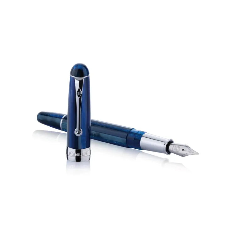 The collection of Delgado Creature collection offers a range of writing instrument inspired by natural beauty creatures. All pens are equipped with RD1.8 aluminum alloy piston which is developed by PENLUX. Pen body uses high grade of PMMA matching will rolling ball clip. Nib section can be removed for cleaning purpose.