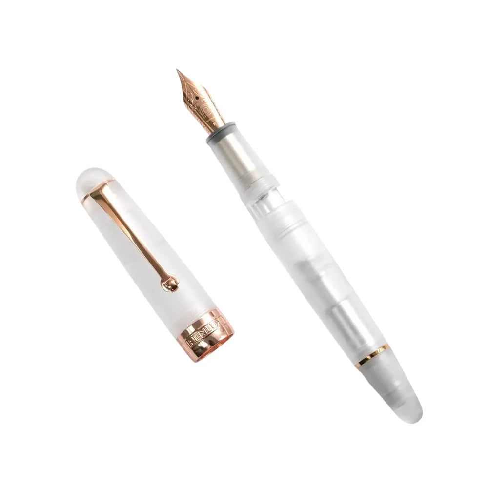 PENLUX is a specialized pen manufacturing company founded in 1999 in Taiwan. Starting as a a manufacturer for other leading pen brands, it has grown over the years while maintaining a commitment to quality and craftsmanship. The company produces around 80% of its products in-house, balancing manual and automated techniques to ensure precision and a personal touch. A notable innovation came in 2015 with the development of their aluminum piston ink filling system, which was made to be adaptable to numerous ba