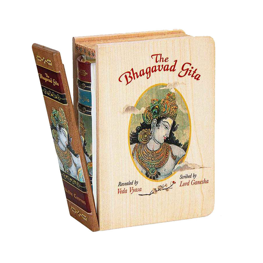 Nightingale Bhagavad Gita Wooden Boxed Editions A6 - English