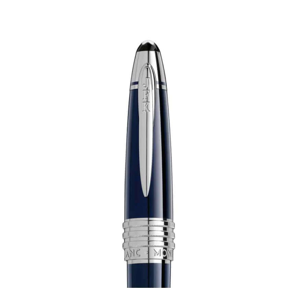 Montblanc John F. Kennedy Blue Resin with Platinum Trim Special Edition Ballpoint Pen
