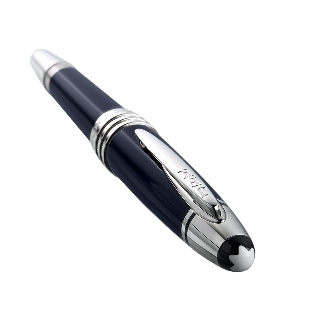 Montblanc John F. Kennedy Blue Resin with Platinum Trim Special Edition Rollerball Pen