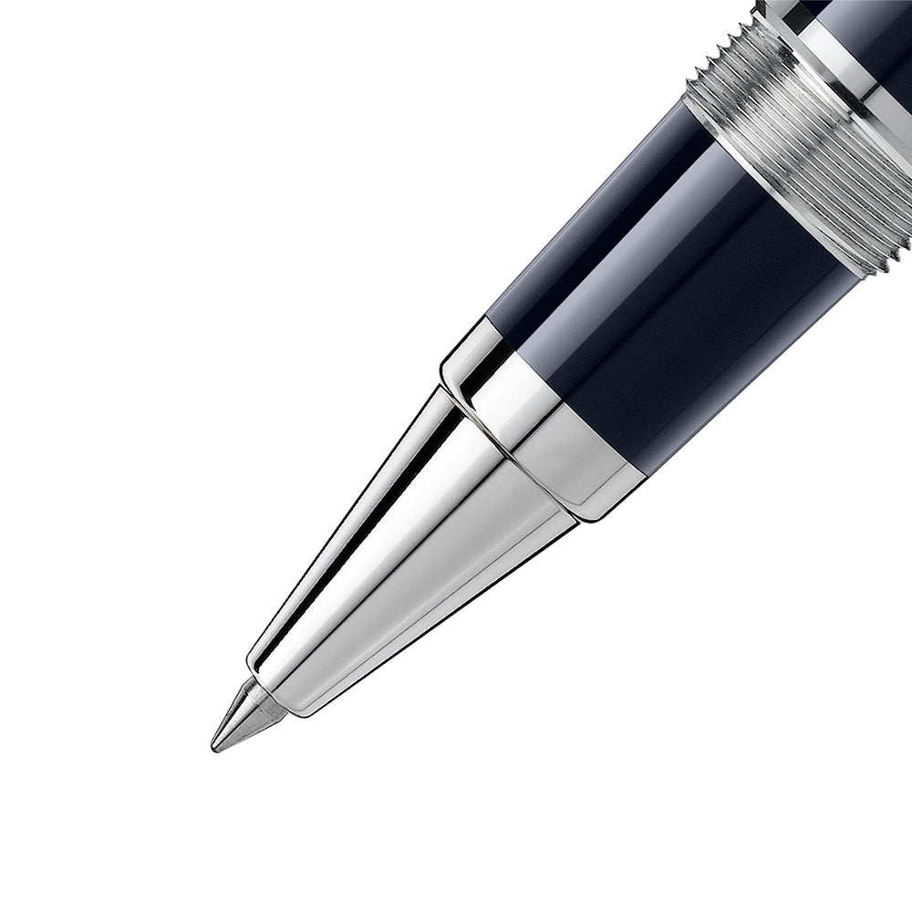 Montblanc John F. Kennedy Blue Resin with Platinum Trim Special Edition Rollerball Pen
