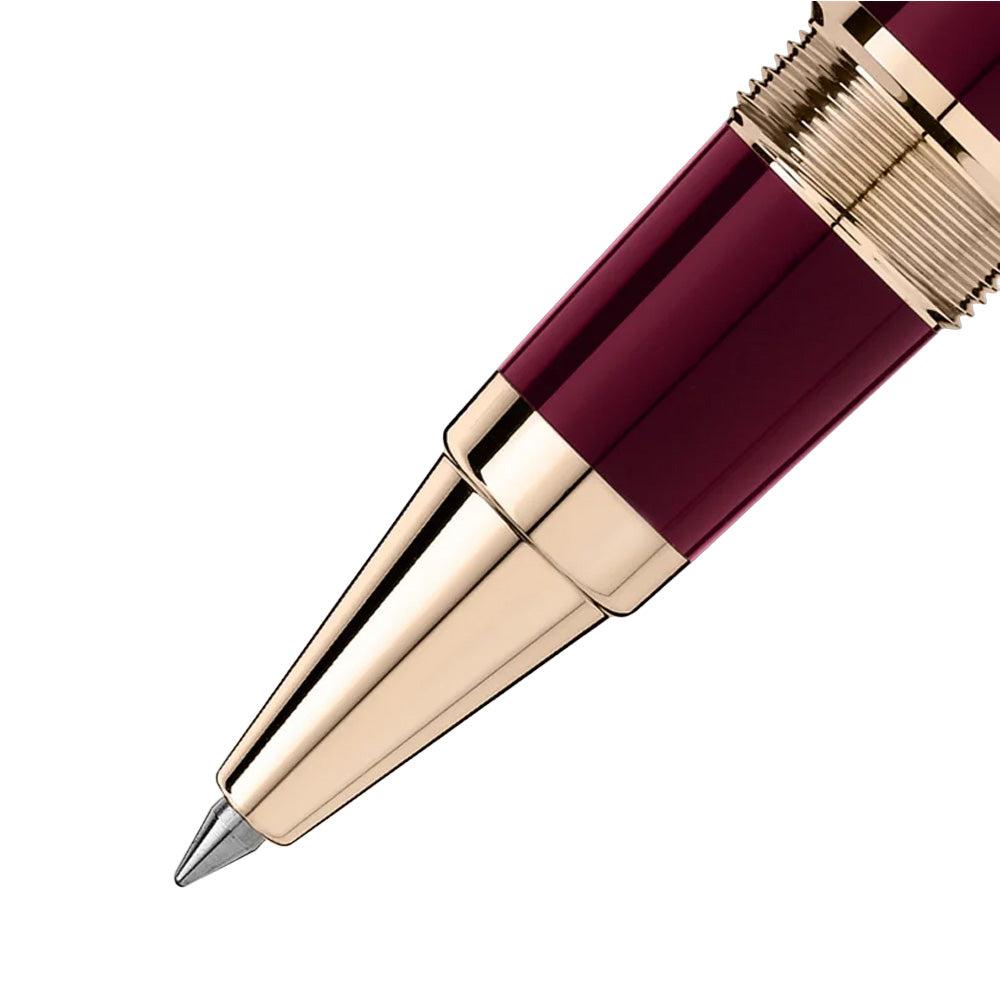 Montblanc John F. Kennedy Burgundy Resin with Gold-Coated Trim Special Edition Rollerball Pen
