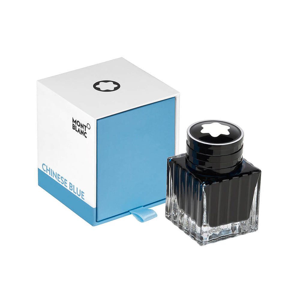 Montblanc Special Edition Blue Palette Ink 30ml Bottle - Chinese Blue