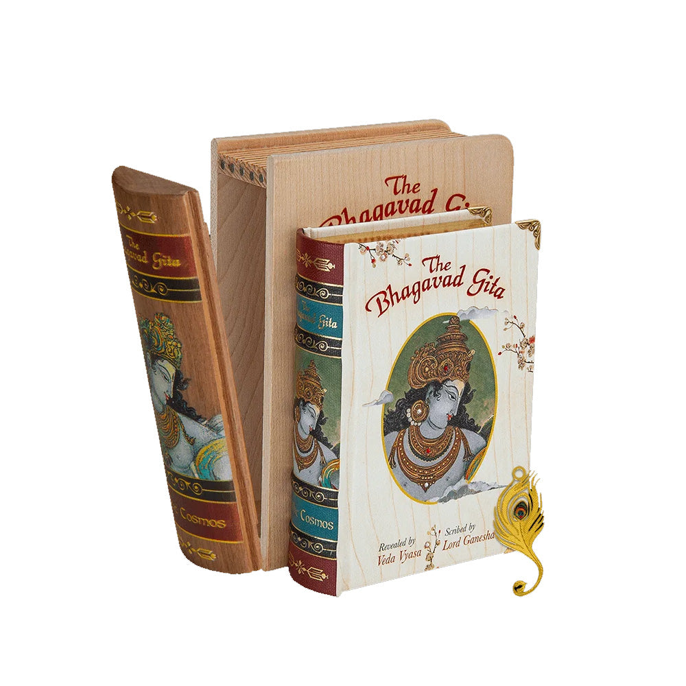 Nightingale The Bhagavad Gita Wooden Box Edition A7 - English