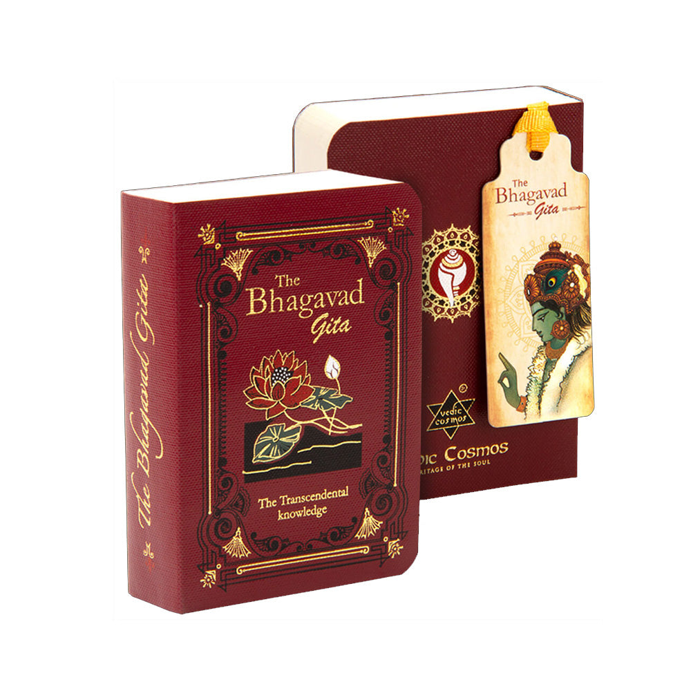 Nightingale The Bhagavad Gita Book Lay-Flat Edition A7 Size (English)