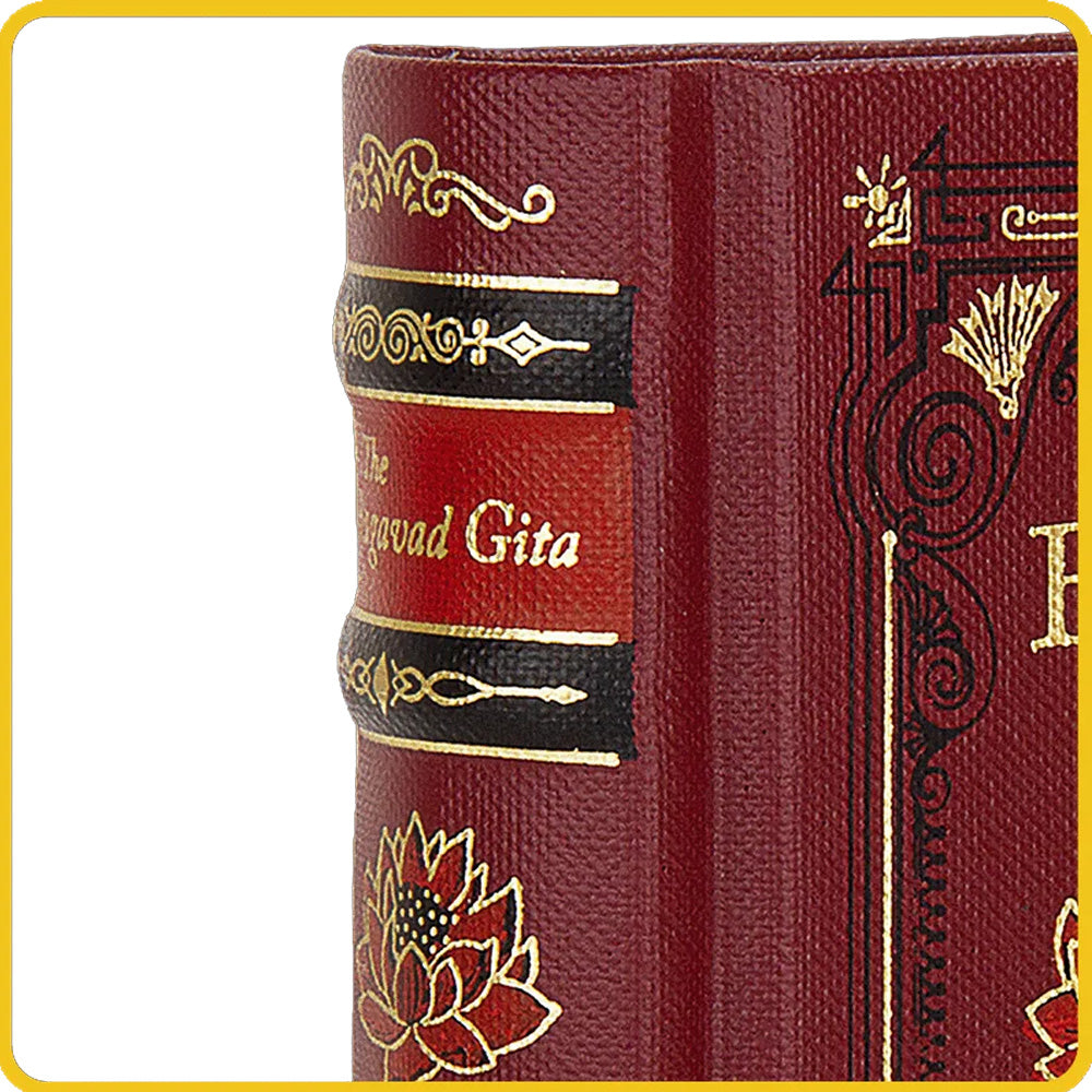 Nightingale The Bhagavad Gita Hardcover Pocket Edition-A7 - English
