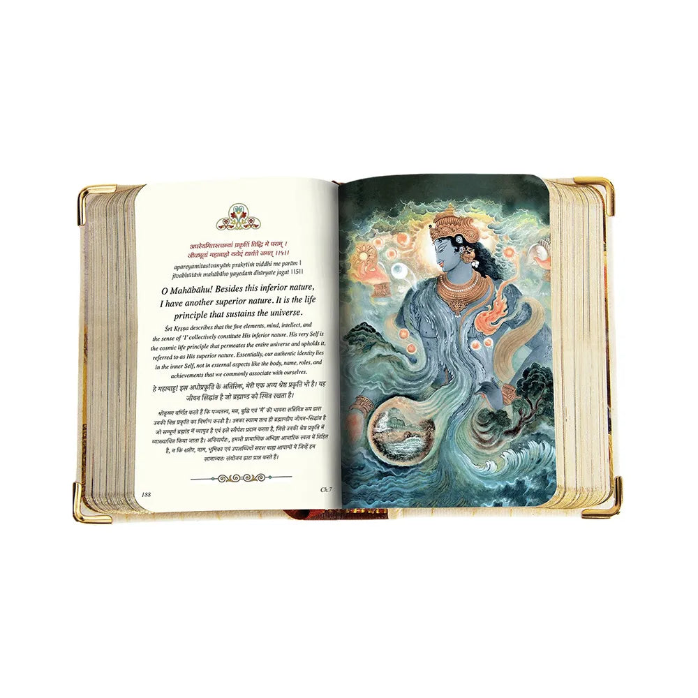 Nightingale The Bhagavad Gita Wooden Box Edition A6 - English