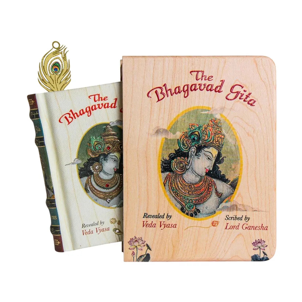 Nightingale The Bhagavad Gita Wooden Box Edition A6 - English