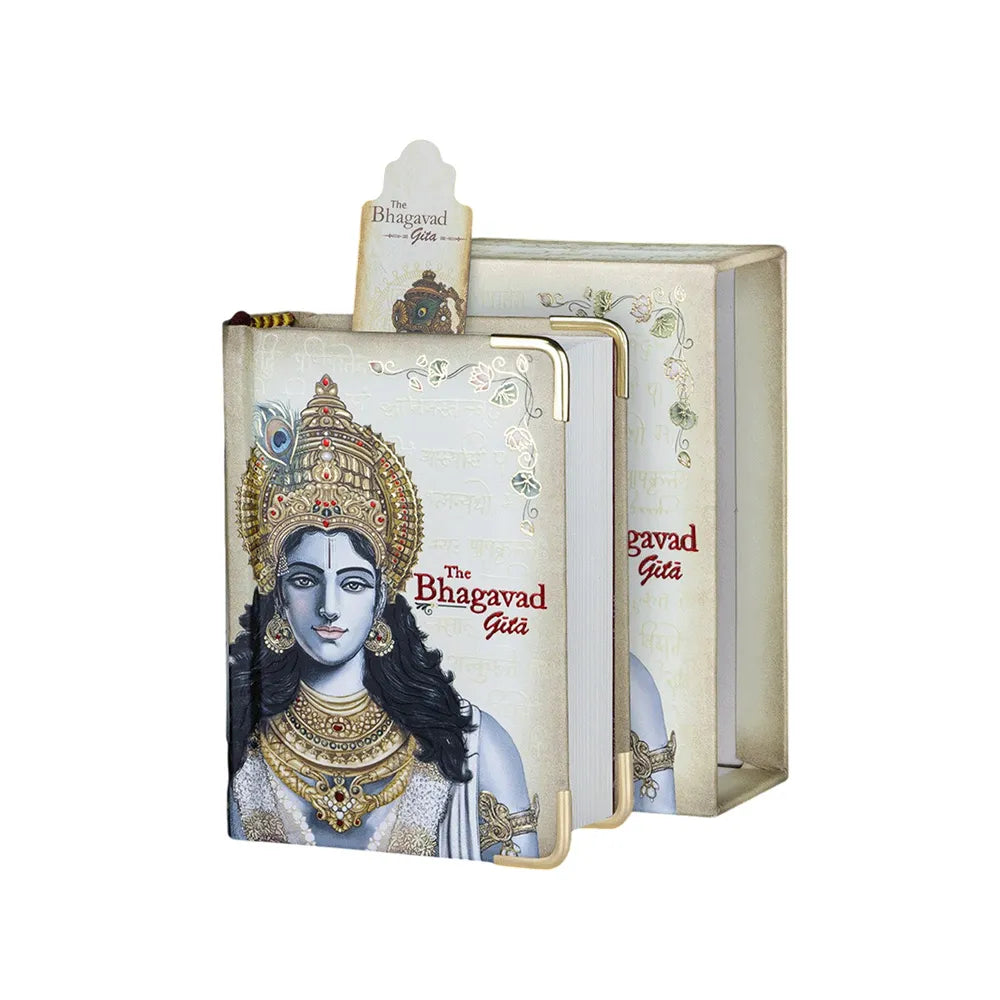 Nightingale The Bhagavad Gita English Hardcover Classic Edition - A7 Size