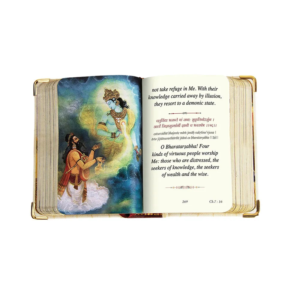 Nightingale The Bhagavad Gita Wooden Box Edition A7 - English