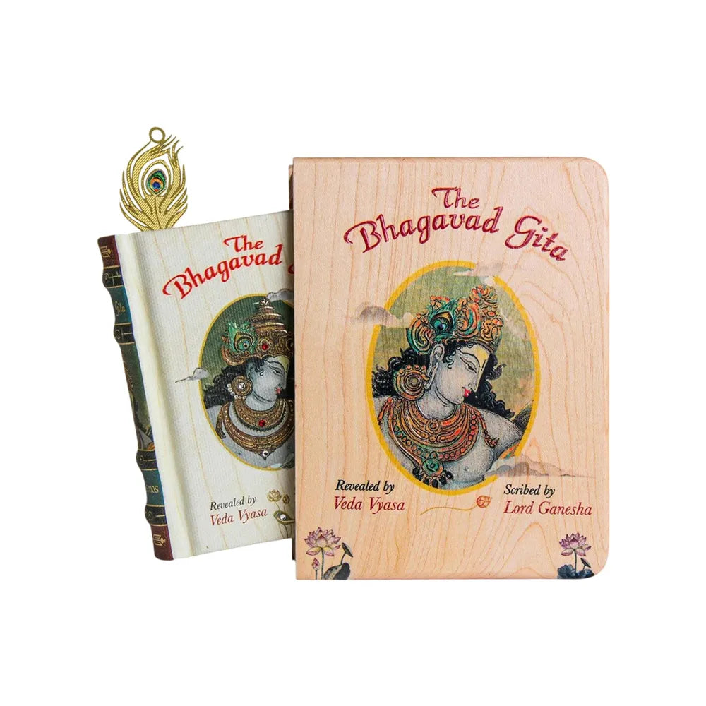 Nightingale The Bhagavad Gita Wooden Box Edition A7 - English