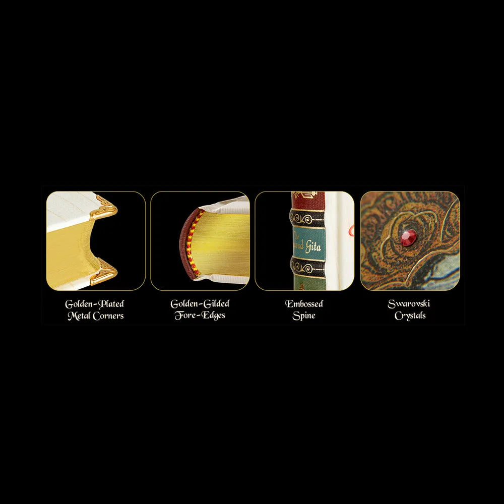 Nightingale The Bhagavad Gita Wooden Box Edition A8 - English