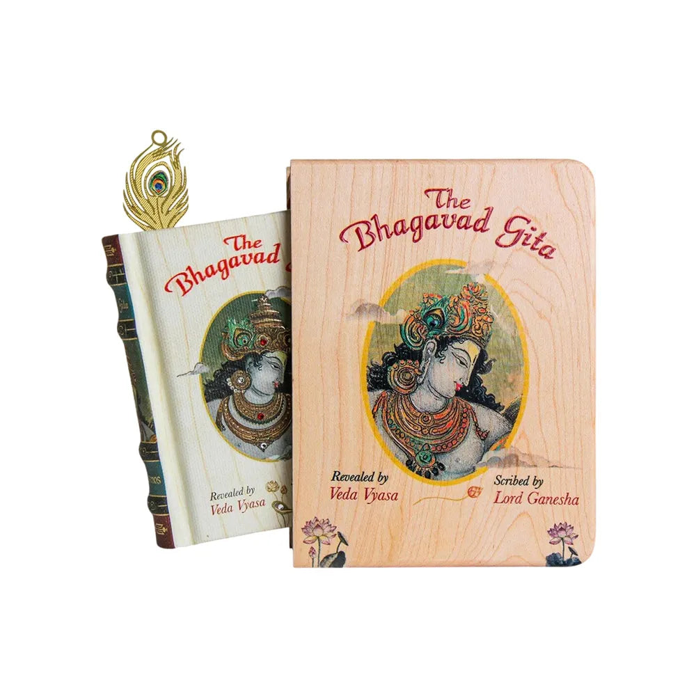 Nightingale The Bhagavad Gita Wooden Box Edition A8 - English