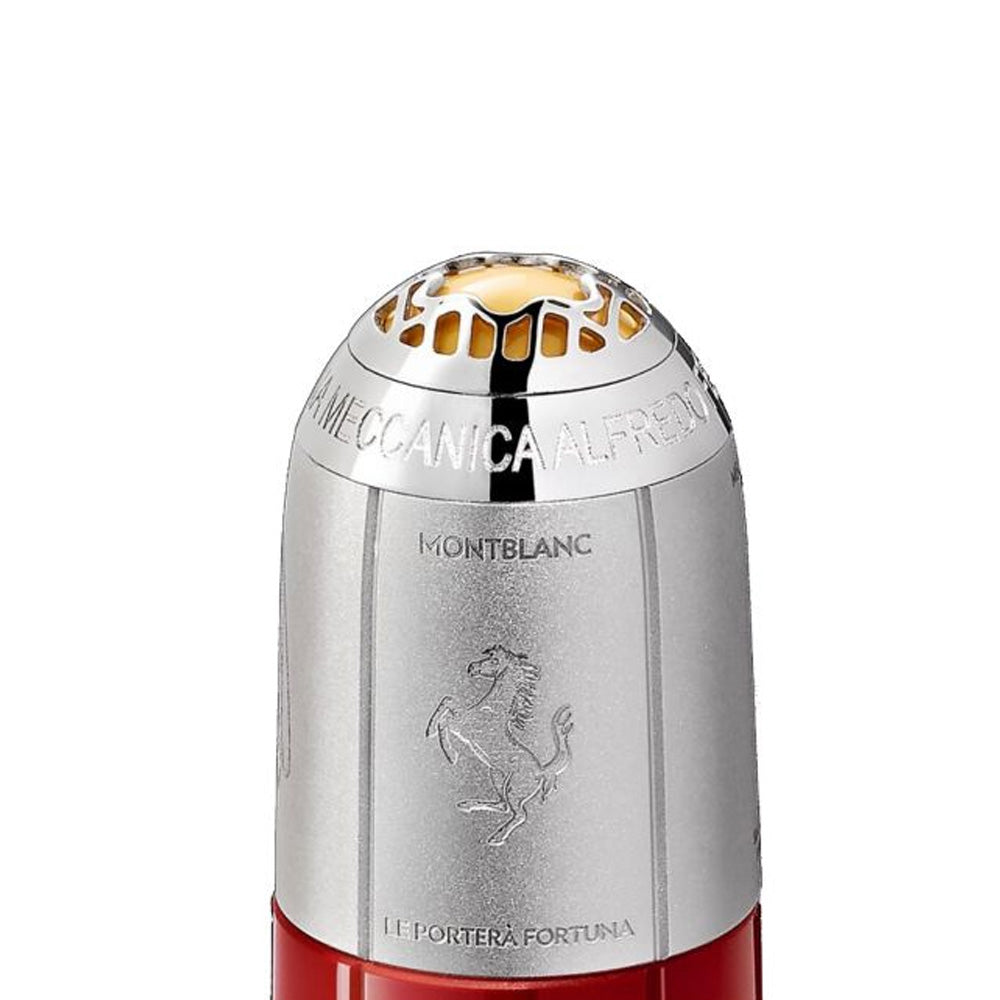 Montblanc Great Characters Enzo Ferrari Red Precious Resin Special Edition Fountain Pen - 14Kt Gold Medium Nib