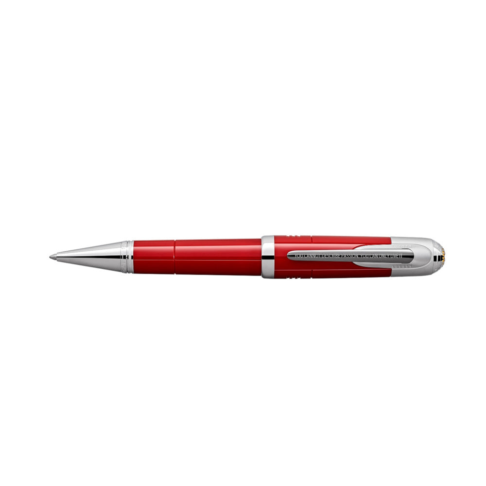 Montblanc Great Characters Enzo Ferrari Red Precious Resin Special Edition Ballpoint Pen