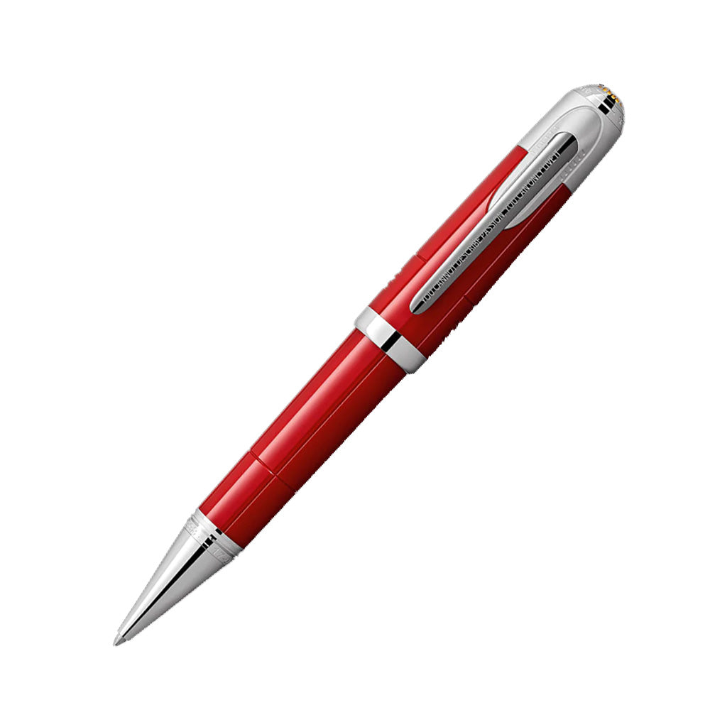 Montblanc Great Characters Enzo Ferrari Red Precious Resin Special Edition Ballpoint Pen