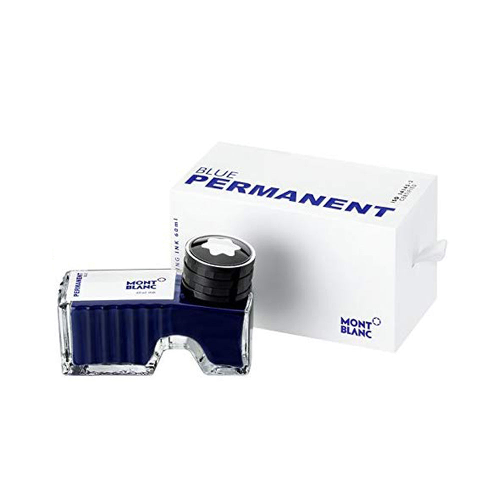 Montblanc Permanent Blue Ink Bottle – 60ml