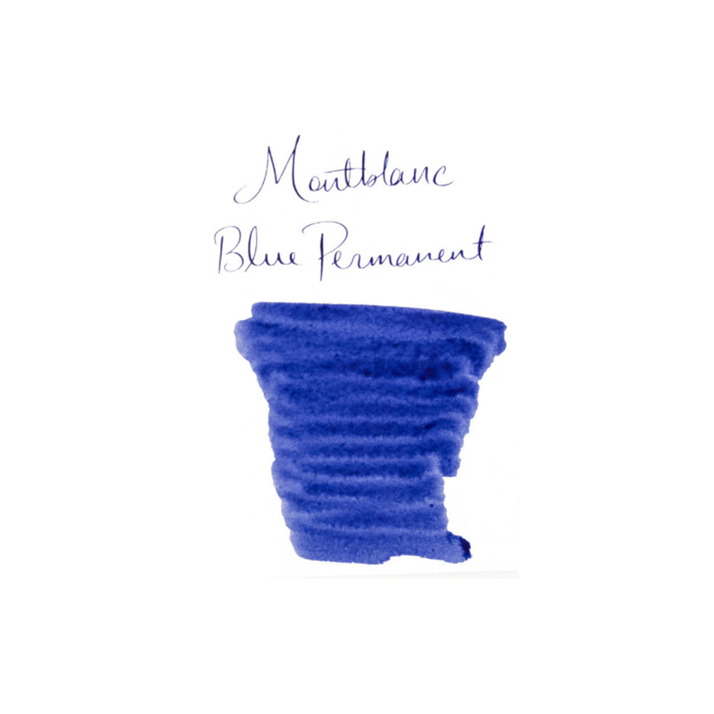 Montblanc Permanent Blue Ink Bottle – 60ml