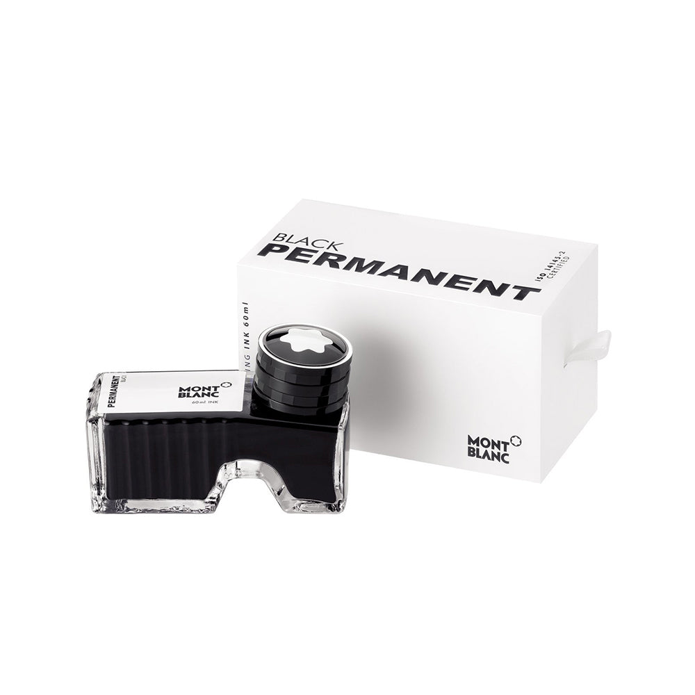 Montblanc Black Permanent Ink Bottle – 60ml