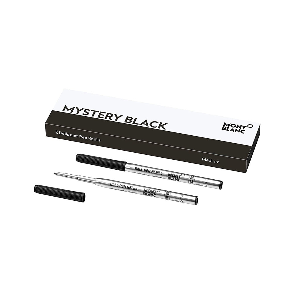 Montblanc 2 Ballpoint Pen Refills (M) – Mystery Black