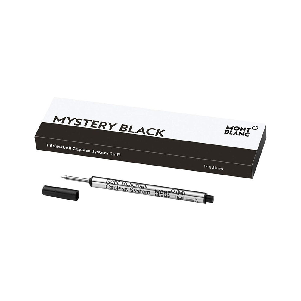 Montblanc 1N Rollerball Capless Refills (M) – Mystery Black