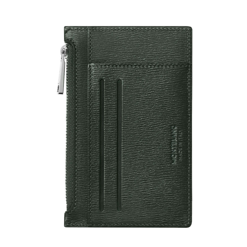 Montblanc Meisterstück 4810 Pocket Holder 8cc with Zipped Pocket – Deep Forest