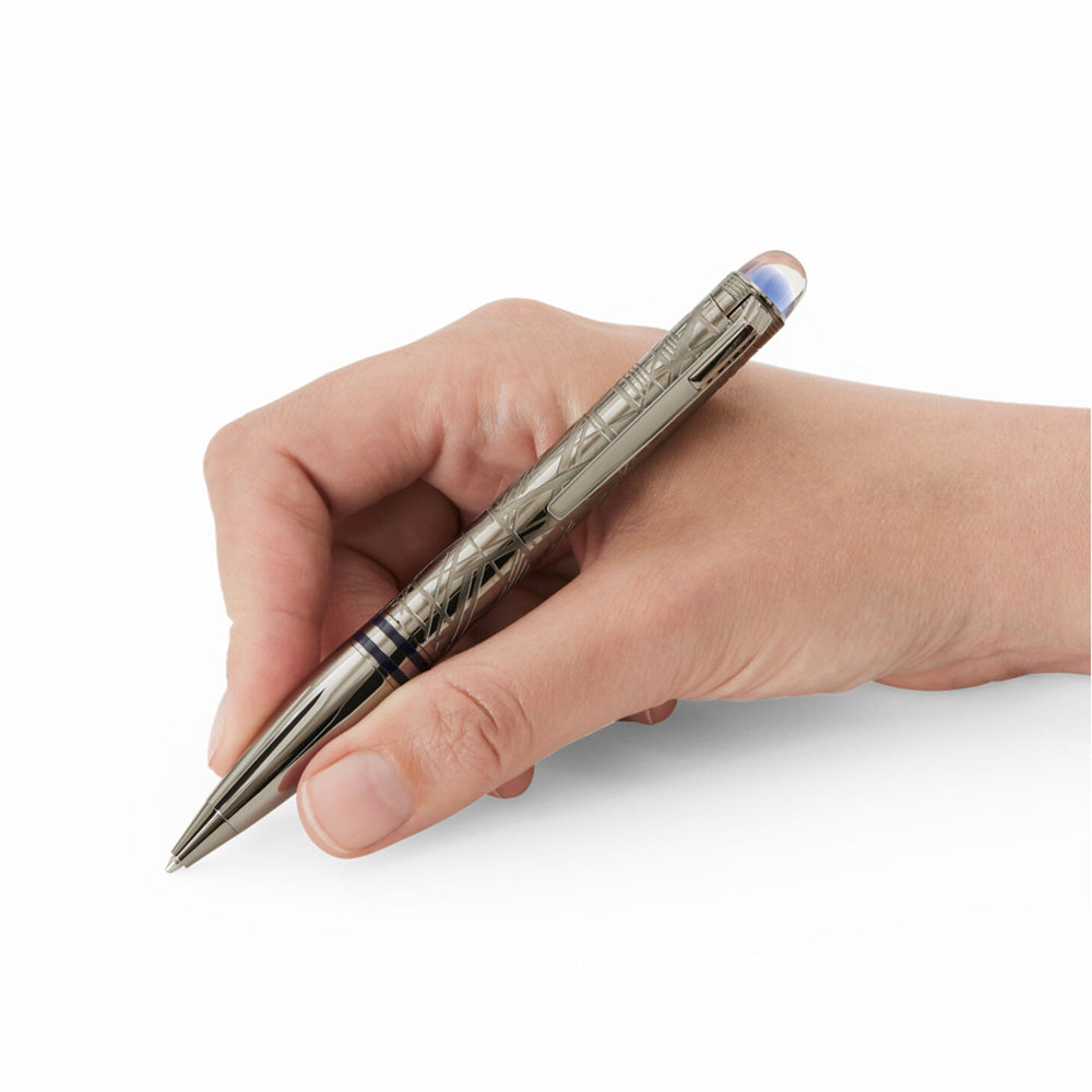 Montblanc Starwalker Space Blue Metal Ballpoint Pen
