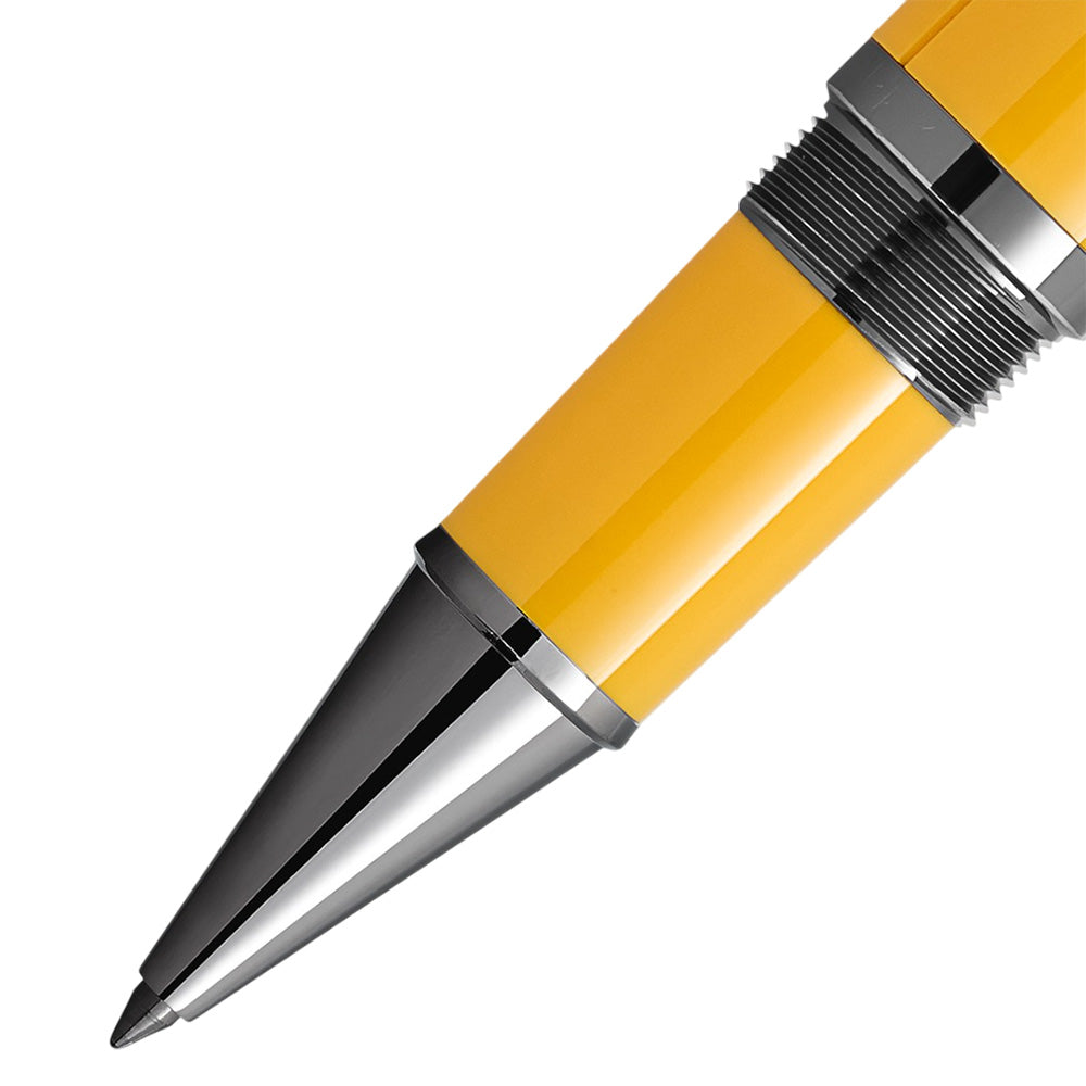 Montblanc Great Characters Enzo Ferrari Yellow Giallo Modena Resin Special Edition Rollerball Pen