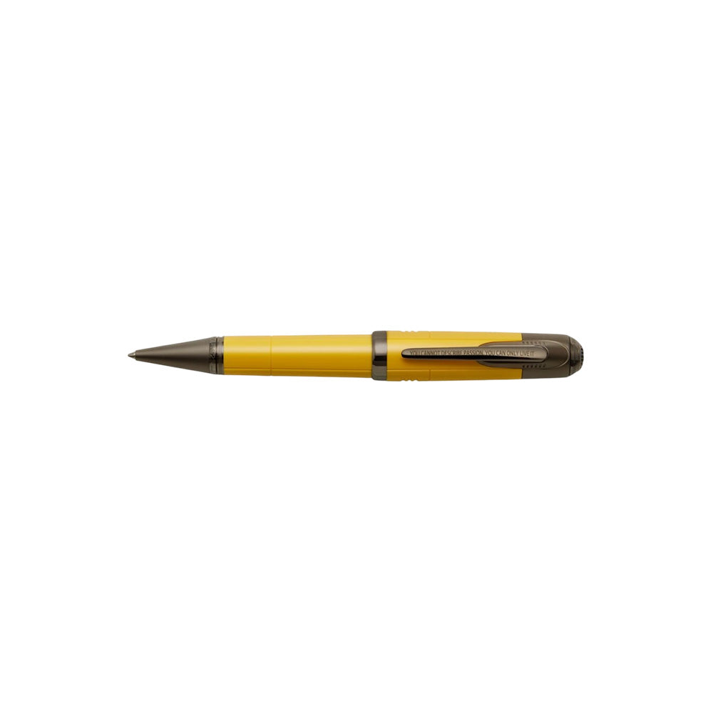 Montblanc Great Characters Enzo Ferrari Yellow Resin Special Edition Giallo Modena Ballpoint Pen