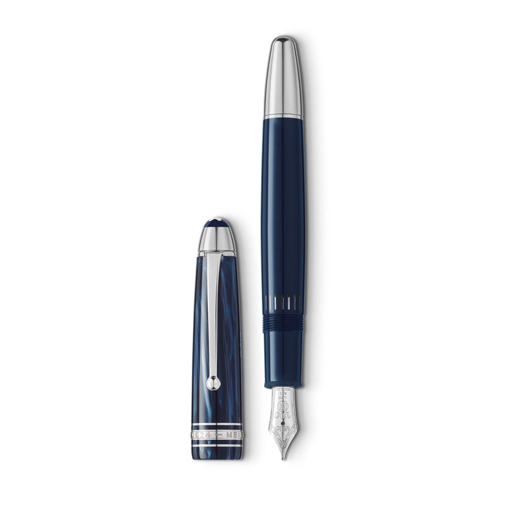 Montblanc Meisterstück The Original Collection Blue With Platinum Trim