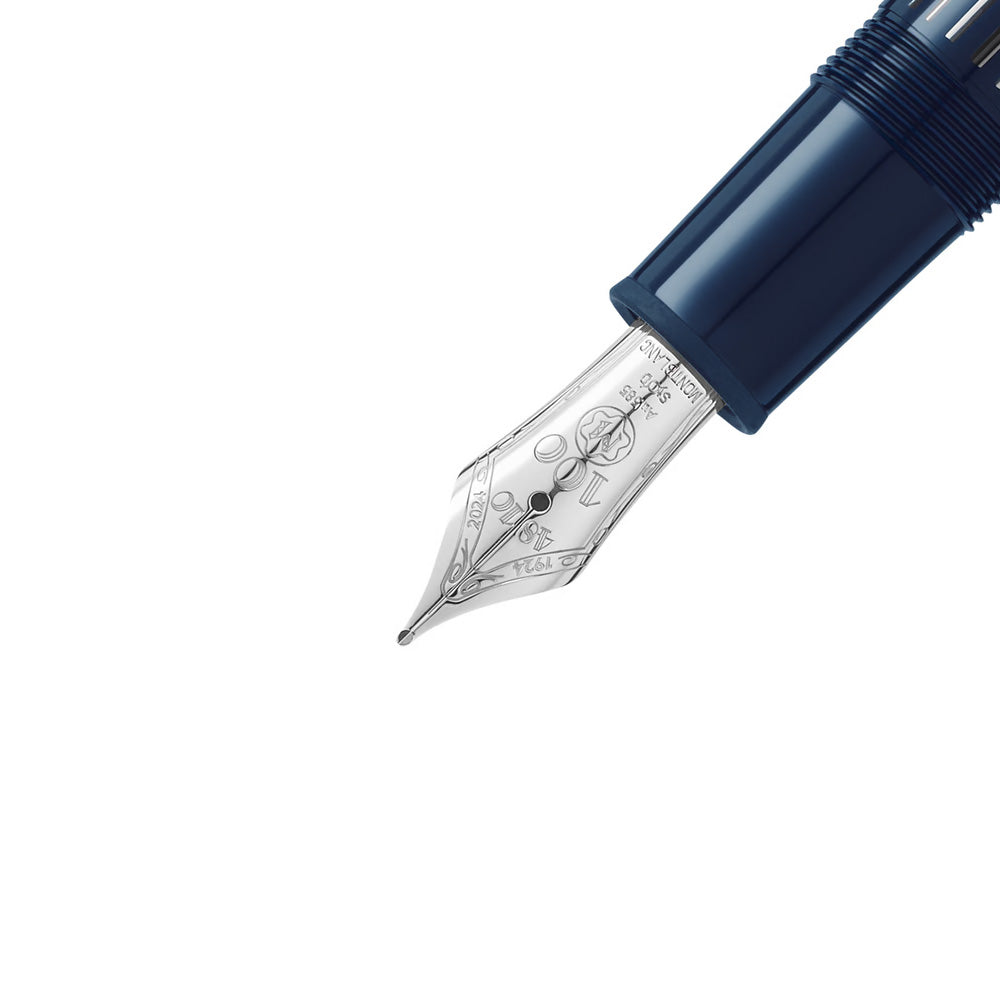 Montblanc Meisterstück The Original Collection Blue With Platinum Trim