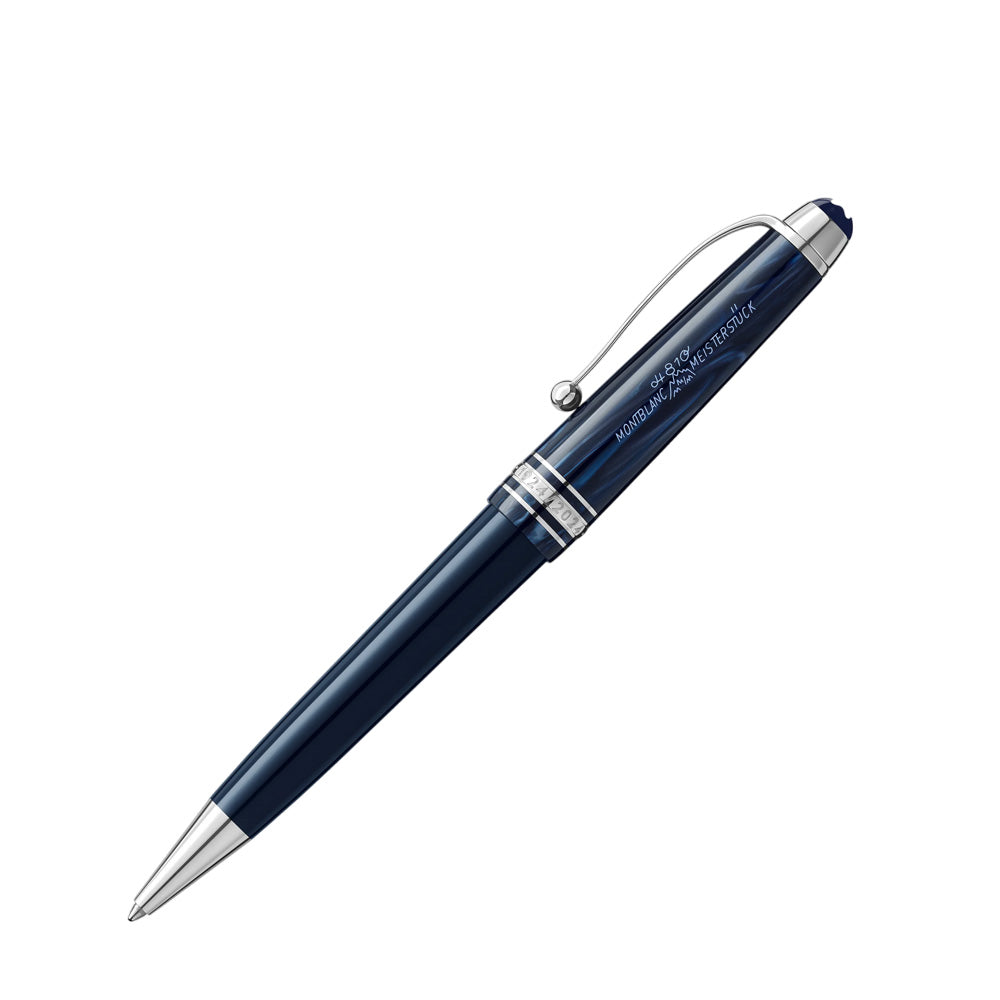Montblanc Meisterstück The Origin Collection Navy Blue Midsize Ballpoint Pen