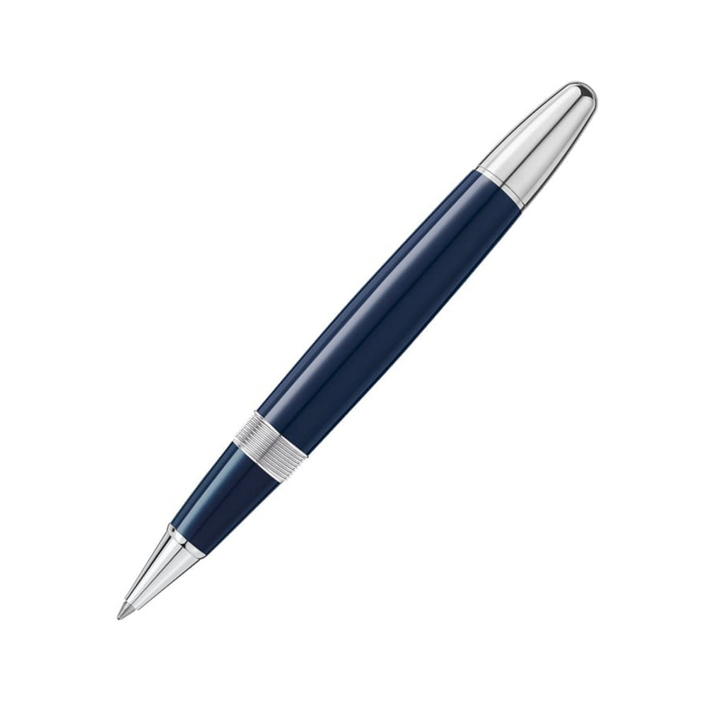 Montblanc Meisterstück The Origin Collection Doue Blue Precious Resin with Platinum-coated Trims Rollerball Pen