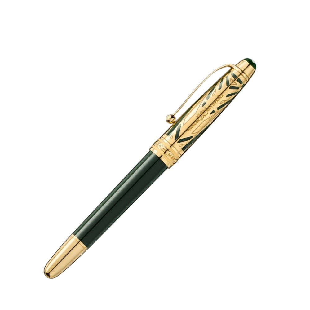Montblanc Meisterstück The Original Collection Doue Classique Green GT Fountain Pen - 14Kt Gold Medium Nib