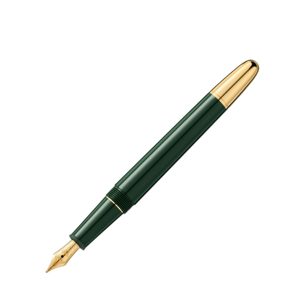 Montblanc Meisterstück The Original Collection Doue Classique Green GT Fountain Pen - 14Kt Gold Medium Nib